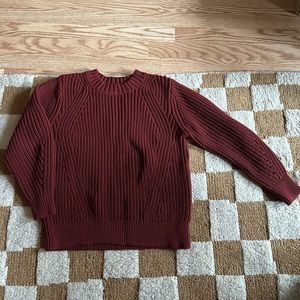 LIKE NEW Everlane Textured Cotton Crewneck - size M